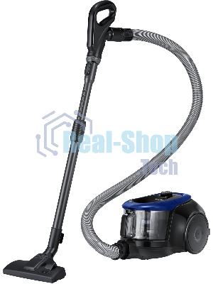 Пылесос Samsung VC18M21A0SB синий, 380/1800 Вт, уборка сухая, пылесборник контейнер 1.5 л
