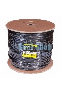 Кабель витая пара PROconnect FTP 4PR 24AWG, cat.5e, наружный (OUTDOOR) + ТРОС*1 (бухта 305 м)