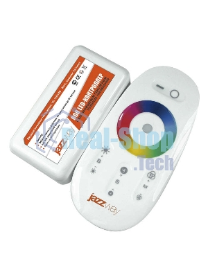 Контроллер RGb JazzWay PRC-4000HF WH 12/24В 216/432Вт бел.
