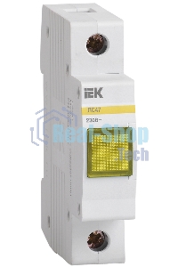 Лампа сигнальная ЛС-47 жел. ИЭК MLS10-230-K05