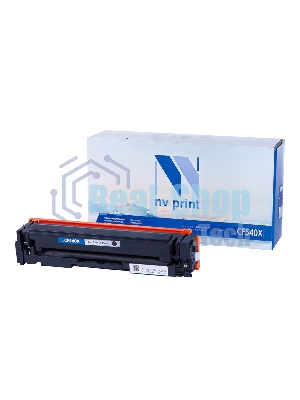 Картридж лазерный NVPrint совместимый HP CF540X черный для Color LaserJet Pro M254dw/M254nw/MFP M280nw/M281fdn/M281fdw (3200k)