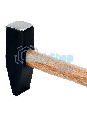 Молоток слесарный Sparta 1500 г, квадратный боек, деревянная рукоятка