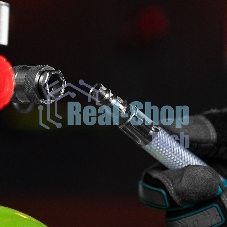 Шланг STELS 57025пневматический пвх 10x16мм 18 бар армированный прозрачный быстросъемное соединени