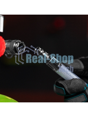 Шланг STELS 57025пневматический пвх 10x16мм 18 бар армированный прозрачный быстросъемное соединени