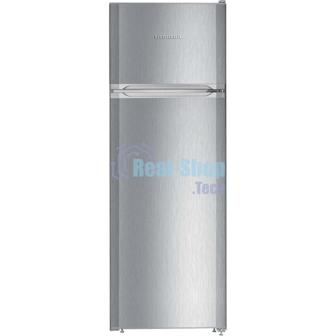 Холодильник Liebherr CTel 2931-26 001 серебристый двухкамерный 218/52л морозилка сверху