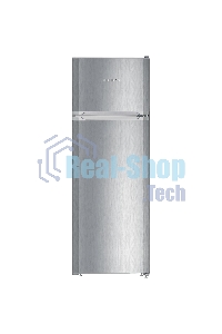 Холодильник Liebherr CTel 2931-26 001 серебристый двухкамерный 218/52л морозилка сверху