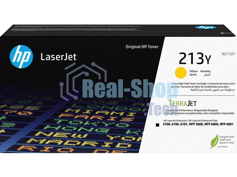Картридж лазерный HP 213Y Yellow Extra High Yield Original LaserJet Toner Cartridge