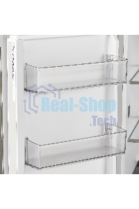 Холодильник Maunfeld MFF183NFBE черный трехкамерный инвертор 270/135л морозилка снизу, Total NoFrost, Side by Side