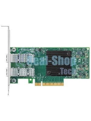 Сетевая карта ConnectX-4 Lx EN network interface card, 25GbE dual-port SFP28, PCIe3.0 x8, tall bracket, SR-IOV, TCP/UDP, MPLS, VxLAN, NVGRE, GENEVE, iSER, NFS RDMA, SMB Direct, ROHS R6