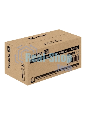 Аккумуляторная батарея ExeGate DTM 12200L (12V 200Ah, болт М8)