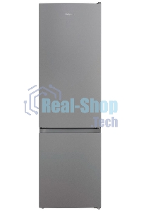 Холодильник Hotpoint HT 4200 S серебристый двухкамерный 247/78л морозилка снизу, No Frost