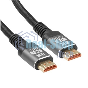 Кабель а/в ROMBICA Модель CB-15LX Длина кабеля 1.5m м Длина 1.5 м Разъемы HDMI-HDMI 2xВыход HDMI Цве