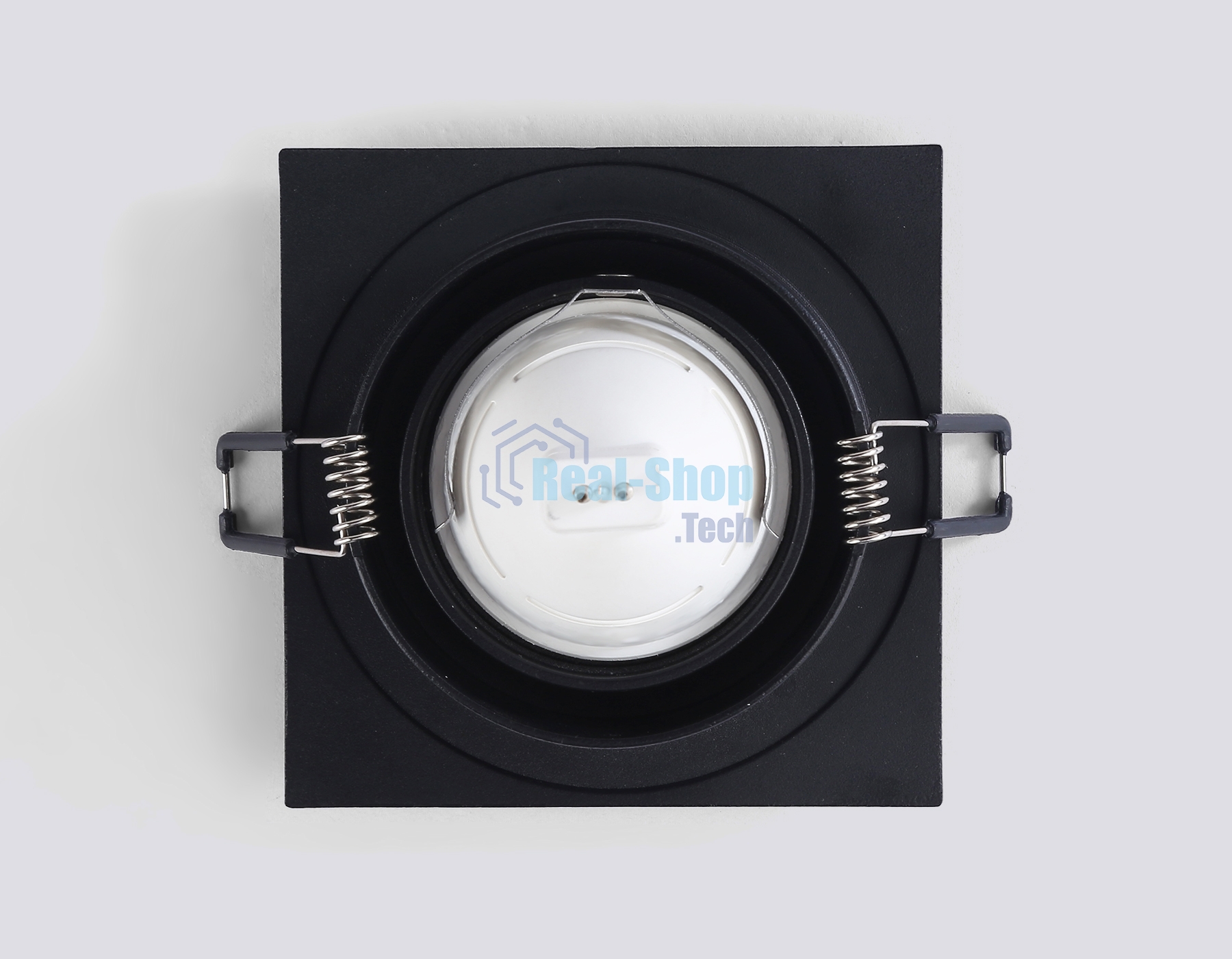 Светильник встраиваемый Ambrella light TN102729 BK черный GU5.3 92*92*23