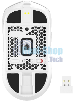 Мышь беспроводная/проводная A4tech Bloody R77UltraDock белый, 20000 dpi, USB Type-A, радиоканал, кнопки - 5