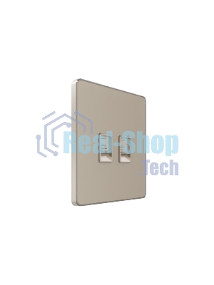 Systeme Electric Systeme Infinity Песчаный берег Розетка информационная RJ-45 кат.5e 2-я