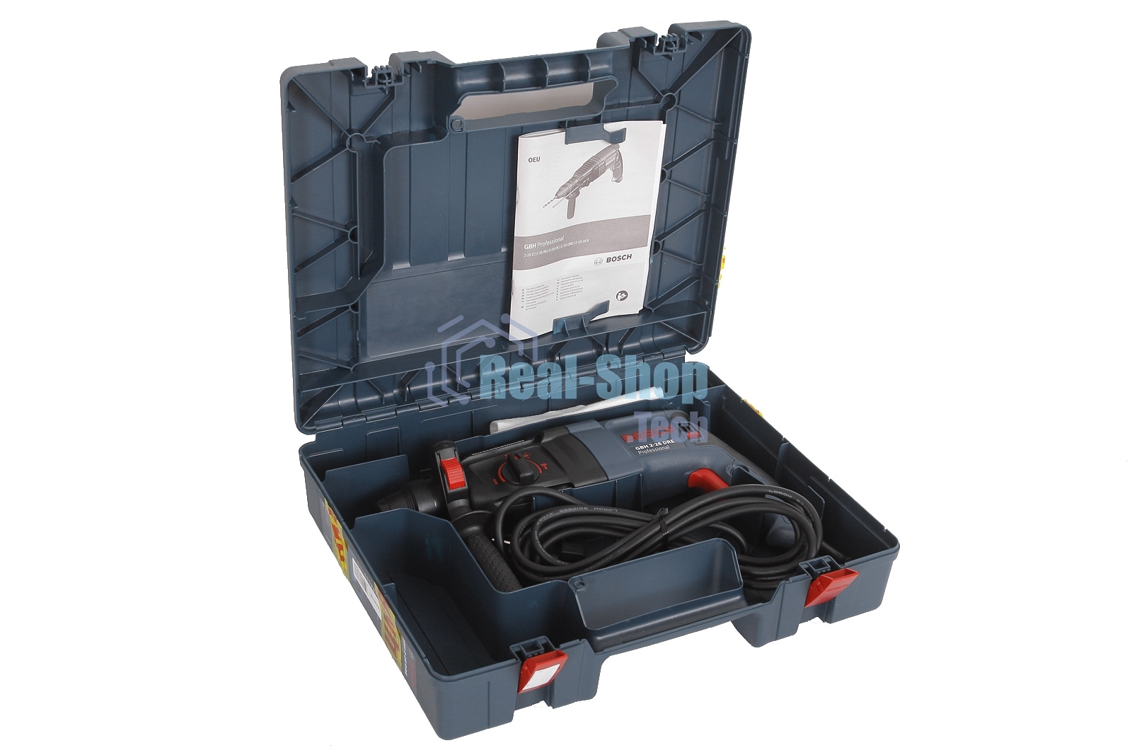 Перфоратор Bosch GBH 2-26 DRE Professional патрон:SDS-plus уд.:2.7Дж 800Вт (кейс в комплекте)