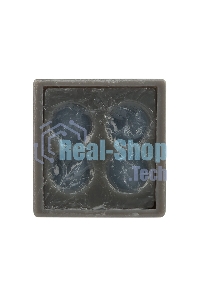 Экспресс-клемма с пастой Rexant 4-проводная до 2,5 мм², серая (100 шт./уп.) (773-304)