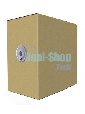 Кабель сетевой Buro BU-CCA-048 UTP 4 пары cat5E solid 0.48мм CCA 305м серый