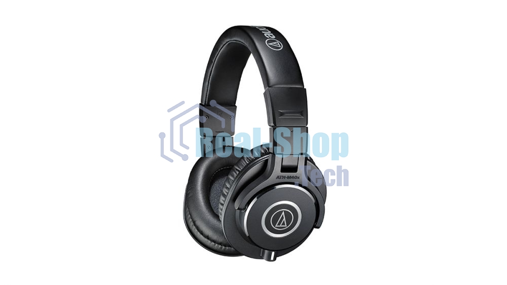 Проводные наушники Audio-Technica ATH-M40X черный, полноразмерные, складная конструкция