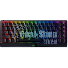Клавиатура Razer BlackWidow V3 Mini HyperSpeed гибридная, USB Type-A, Bluetooth, радиоканал, чёрный
