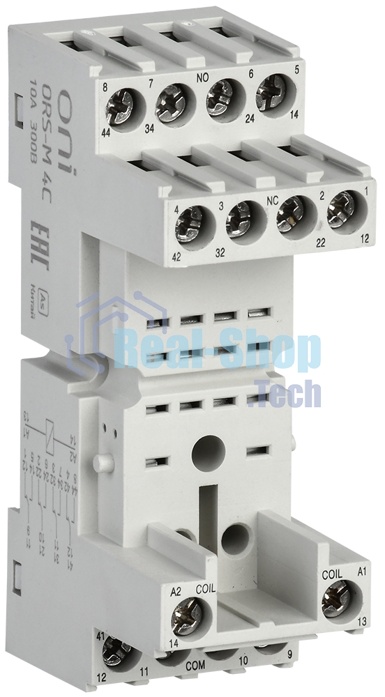 Розетка ORS-M для реле ORM 4C ONI ORS-M-1-4-G