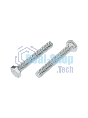 Болт шестигранный Kranz DIN 933, 6х50, пакет (4шт.)