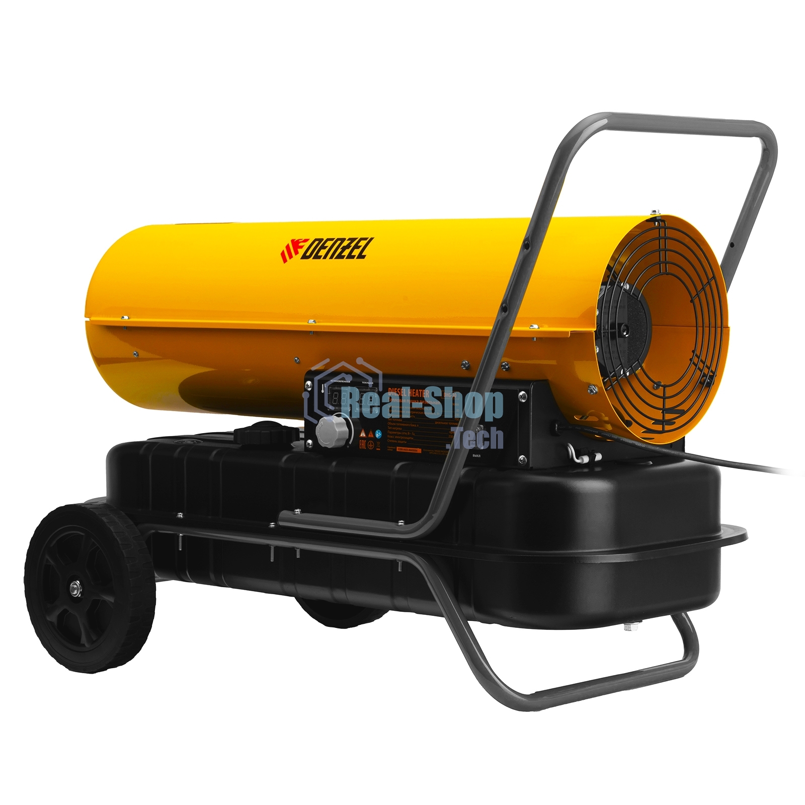 Дизельная тепловая пушка Denzel DHG-30, 30 кВт, 750 м3/ч, прямой нагрев