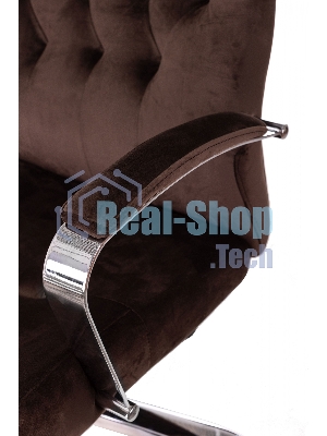 Кресло Бюрократ T-9928SL Fabric Italia 6 коричневый, ткань