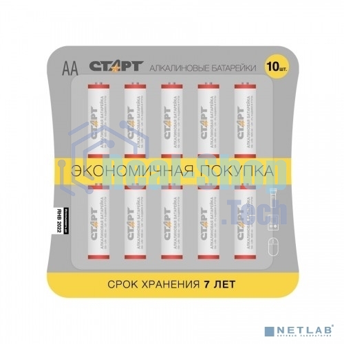 Батарейки СТАРТ LR6-BL10 120/720 (10 шт)