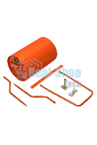 Каток газонный Сибртех 40 л, ручной, наливной, пробка-болт