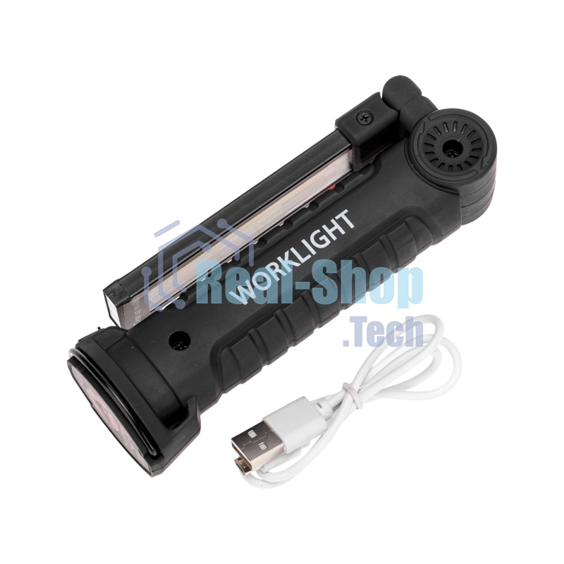 Фонарь многофункциональный Rexant с магнитом и клипсой, большой