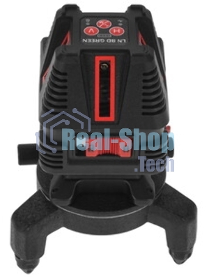 Нивелир лазерн. Elitech LN 8D GREEN 2кл.лаз. 520нм цв.луч. зеленый 5луч. (204735)