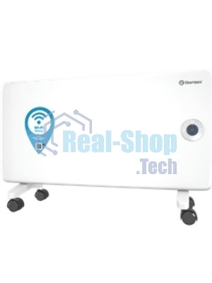 Конвектор электрический Thermex Frame 1500E белый, 1500 Вт, 20 м2, термостат, дисплей