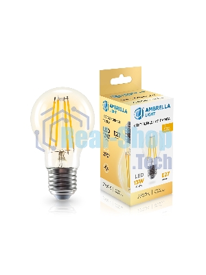Лампа светодиодная 601313 Filament LED A60 13W E27 2700K 220-240V