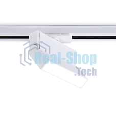 Трековый однофазный светодиодный светильник Ambrella light GL6801 WH белый LED 6W 4200K 115*22*87