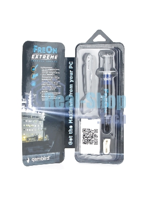 Термопаста Gembird FreOn Extreme GF-41-1.5 для радиаторов, 2 г, шприц