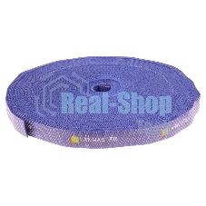 Хомут-липучка LANMASTER шириной 20 мм, 30 м, синий