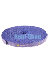 Хомут-липучка LANMASTER шириной 20 мм, 30 м, синий