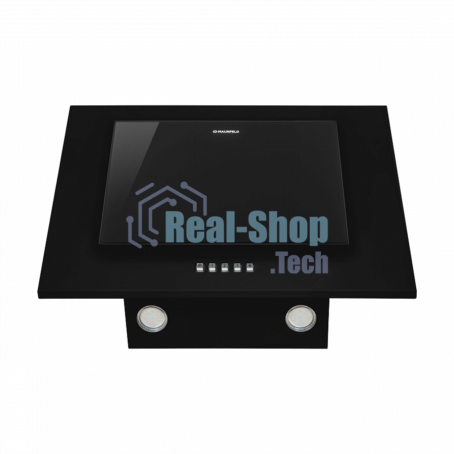 Вытяжка наклонная Maunfeld Tower C 60 черный, 60 см, 650 куб. м/ч, 51 дБ