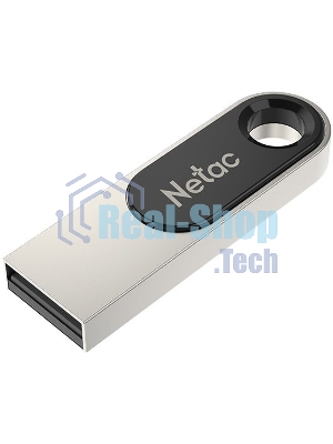 Флешка USB Netac U278 (NT03U278N-016G-20PN), 16Gb, USB 2.0, R/W 50/10, серебристый/черный