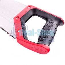 Ножовка по дереву Matrix, 400 мм,зуб 2D,каленый крупный зуб 5-6 TPI,двухкомп.рук-ка