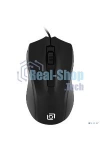 Комплект клавиатура + мышь Oklick 620M клав:черный мышь:черный USB