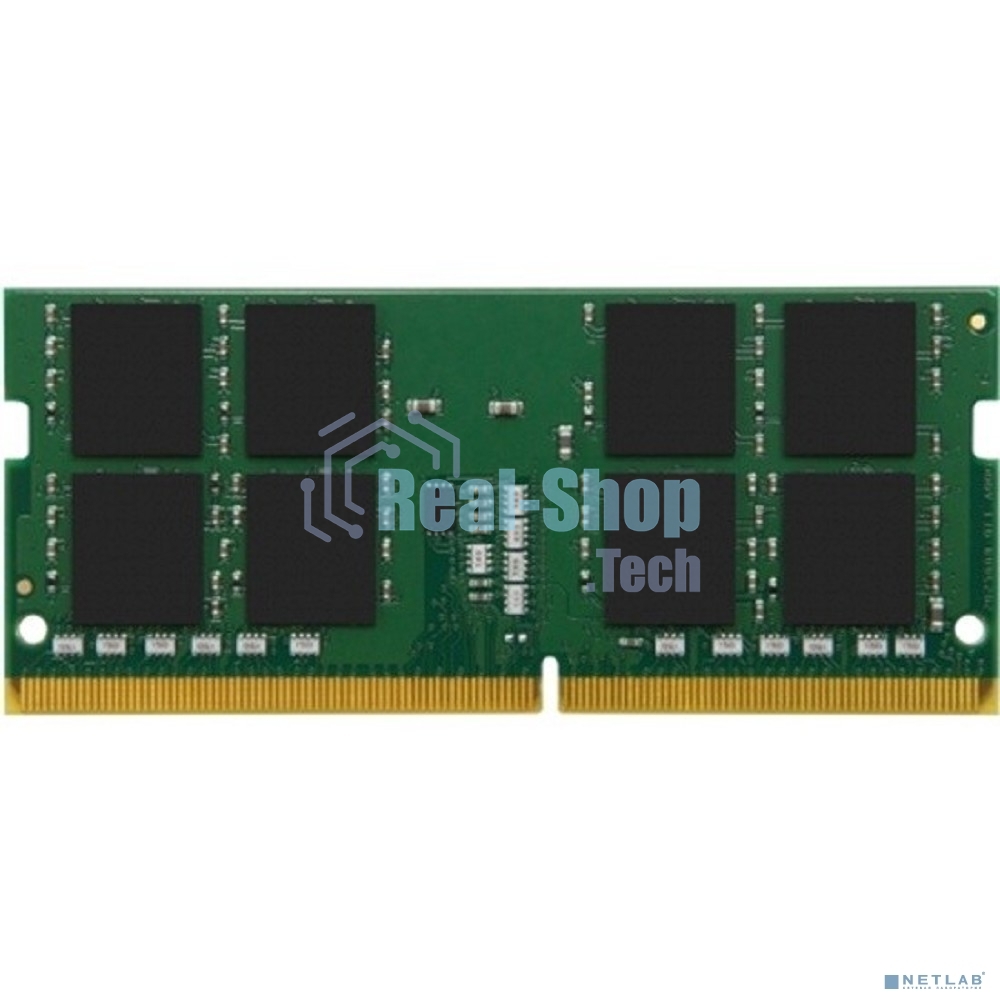 Оперативная память Kingston ValueRAM, DDR4, 32GB (1x32GB), 3200MHz, CL22, SO-DIMM