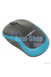 Комплект клавиатура+мышь Logitech MK275 беспроводной, USB, 1000 DPI, голубой/чёрный