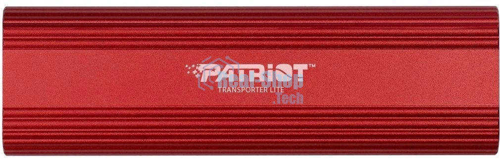 Внешний SSD Patriot Transporter Lite, 2TB, USB 3.2 Gen 2 Type-C, R/W 1000/1000, красный