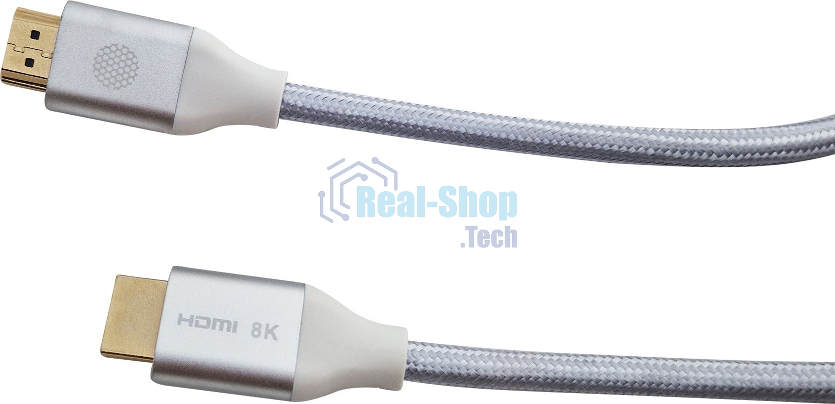 Кабель аудио-видео Cactus CS-HDMI.2.1-1 HDMI (m)/HDMI (m) 1м. позолоченные контакты серебристый