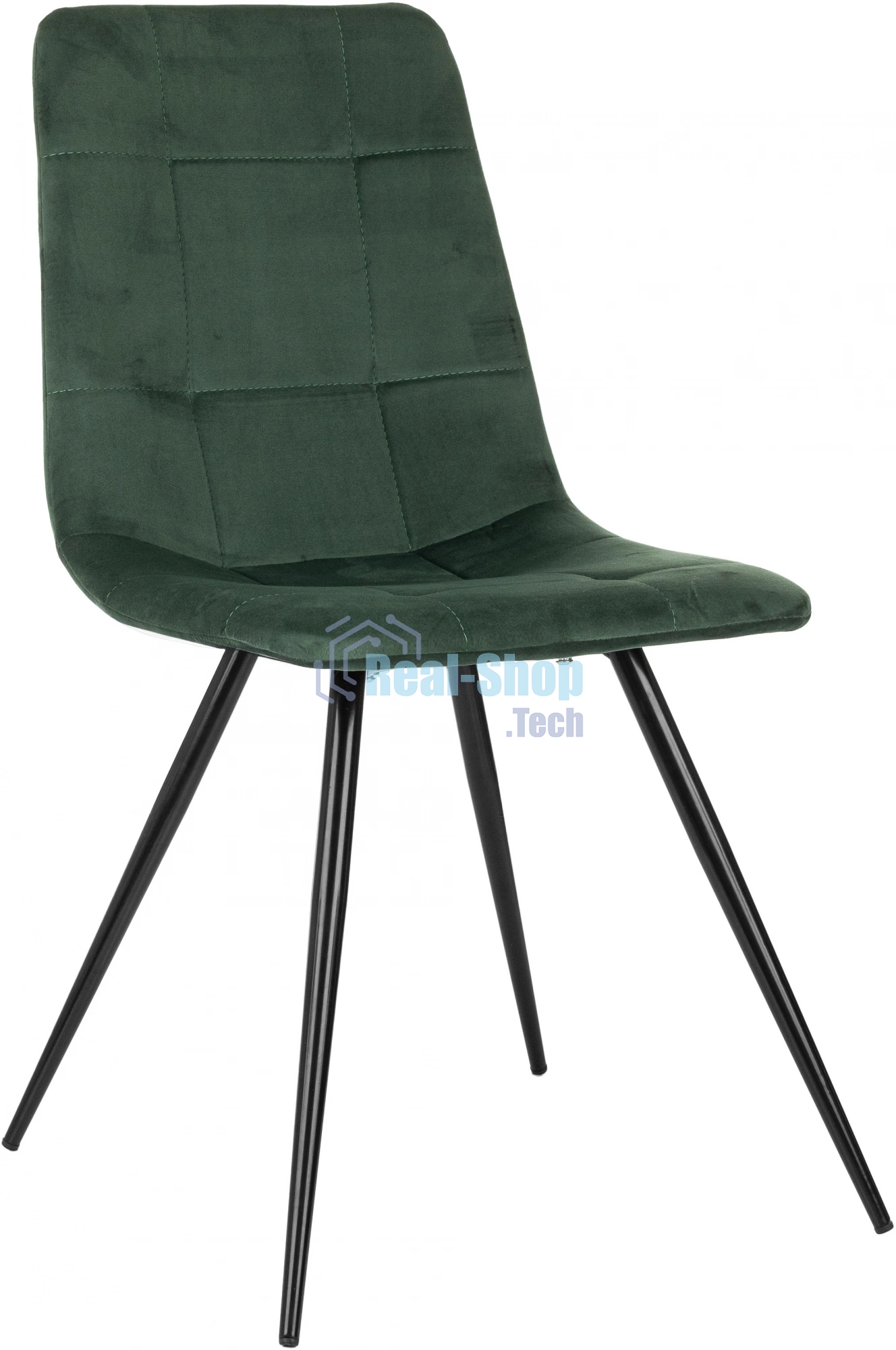 Стул для дома Бюрократ CH-K1_4 комплект 4 шт зеленый Holland 30 металл черный на ножках