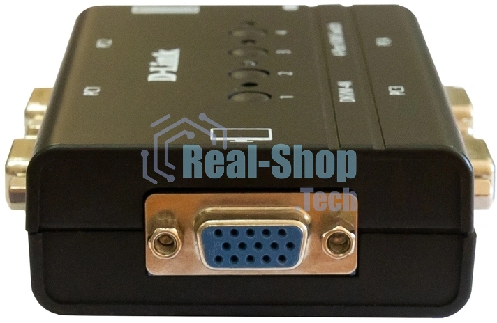 Переключатель KVM D-link DKVM-4K/B3A 4-портовый KVM-переключатель с портами VGA и PS/2