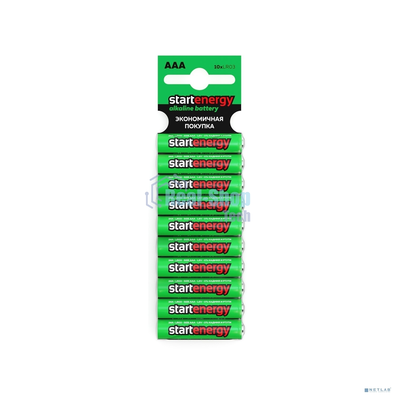 Батарейки СТАРТ ENERGY LR03-BL10 - 120/1080 (10 шт. в уп-ке)