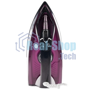 Утюг Centek CT-2344 фиолетовый/белый, 2200 Вт, 45 г/мин, 145 г/мин, 320 мл